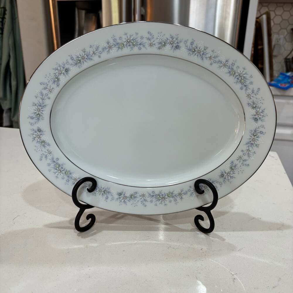 Noritake Marywood 2181 Oval Serving Platter 12"